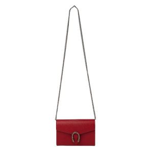 Ví Nữ Gucci Dionysus Chain Wallet 401231 CAOGX 8990 Màu Đỏ - Duy Hoang