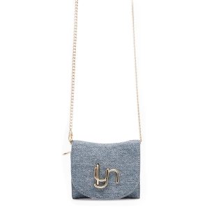 Ví Nữ Lyn Horsy Short Wallet On Chain - Blue Variation 2 L25FWWA019 Màu Xanh Blue - Duy Hoang