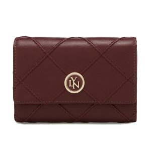 Ví Nữ Lyn Jaylen Short Wallet - Dark Red LL25FWF003 Màu Đỏ Đậm - Duy Hoang
