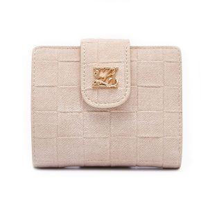 Ví Nữ Lyn Joann Grace Flap Wallet - Biege Variation 2 LL25CWF959 Màu Be - Duy Hoang