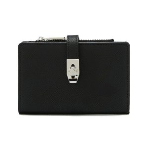 Ví Nữ Lyn Re-Edit Anderson Ease Semi Wallet - Black L25FWWA014 Màu Đen - Duy Hoang