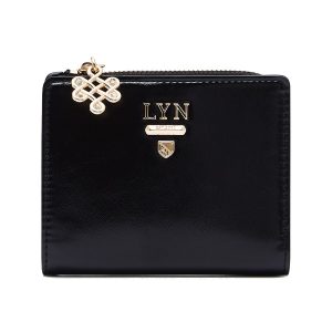 Ví Nữ Lyn Re-Edit Bliss Zip Short Wallet - Black L26CWWA041 Màu Đen - Duy Hoang