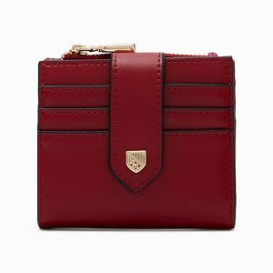 Ví Nữ Lyn Re-Edit Slim Card Short Wallet - Red L25FWWA042 Màu Đỏ - Duy Hoang
