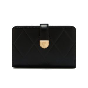 Ví Nữ Lyn Re-Edit Wonder Semi Wallet - Black L25FWWA016 Màu Đen - Duy Hoang
