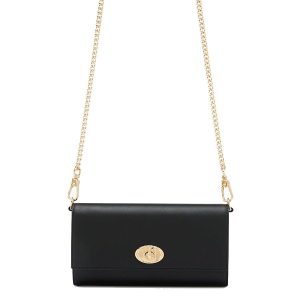 Ví Nữ Lyn Robyn Infinite Long Wallet On Chain - Black LL25CWM021 Màu Đen - Duy Hoang