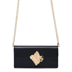 Ví Nữ Lyn Voda Infinite Long Wallets On Chain - Black L26CWWB005 Màu Đen - Duy Hoang