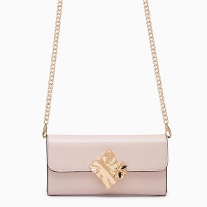 Ví Nữ Lyn Voda Infinite Long Wallets On Chain - Light Pink L26CWWB005 Màu Hồng - Duy Hoang