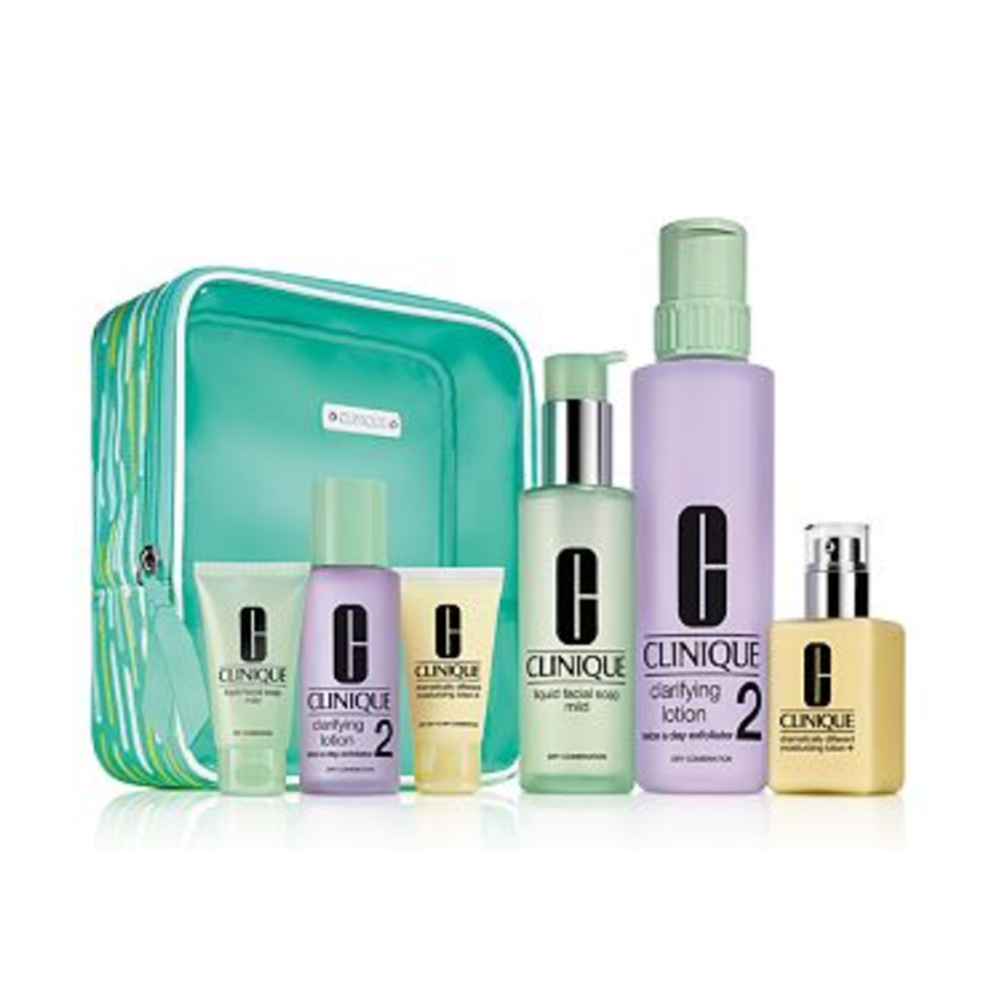 Bộ Chăm Sóc Da 3 Bước Căn Bản Tặng Bộ Mini Clinique GREAT SKIN EVRYWHRE III/IV - Duy Hoang