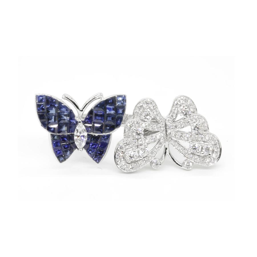 Nhẫn Jewery Luxury VCA Bướm Đôi - Duy Hoang