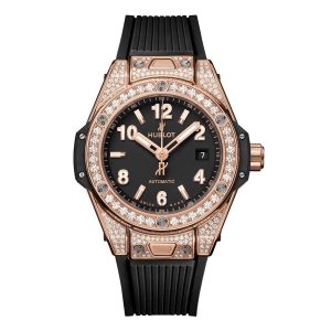 Đồng Hồ Nữ Hublot Big Bang One Click Gold Diamond Pave 33 485.OX.1180.RX.1604 - Duy Hoang