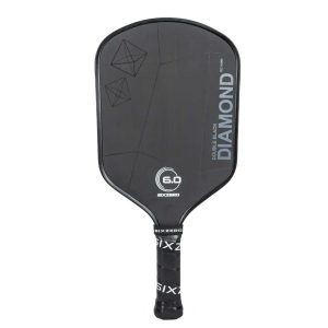 Vợt Pickleball Six Zero Double Black Diamond Control 16mm Màu Đen - Duy Hoang