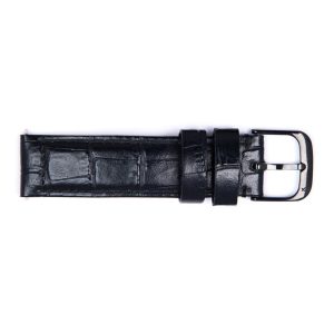 Dây Da Crocodile Stamperd Strap Knot SD-18BKBK Màu Đen - Duy Hoang