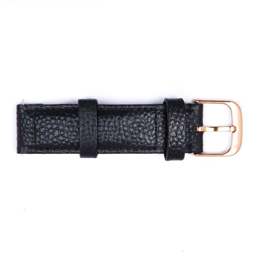 Dây Da Tochigi Scotchgrain Straight Knot STD-18BKYG Màu Đen - Duy Hoang