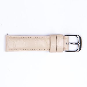 Dây Da Crocodile Stamperd Strap Knot TD-16IVBK Màu Irovy - Duy Hoang
