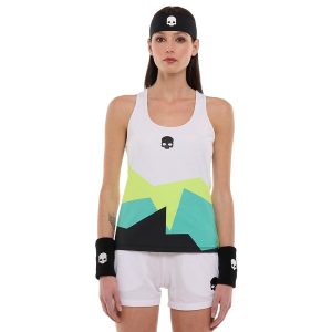 Áo Ba Lỗ Nữ Pickleball Hydrogen Mountains Tech Tank Top DK1005-L97 Màu Trắng Size M - Duy Hoang
