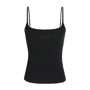 Áo Hai Dây Nữ Badblood Beyond Soft String Tank Màu Đen - Duy Hoang