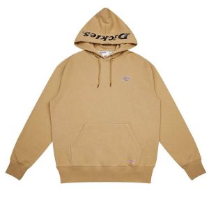 Áo Hoodie Dickies French Terry Embroidery Brand Logo Badge Khaki DK008718KHK Màu Nâu - Duy Hoang