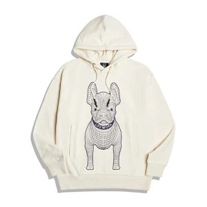 Áo Hoodie LifeWork Big Ladok Hoodie LW235HD990 Màu Trắng Kem Size S - Duy Hoang