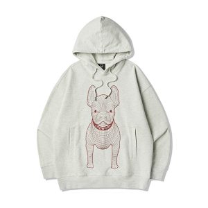 Áo Hoodie LifeWork Big Ladok Hoodie LW235HD990 Màu Xám Nhạt - Duy Hoang