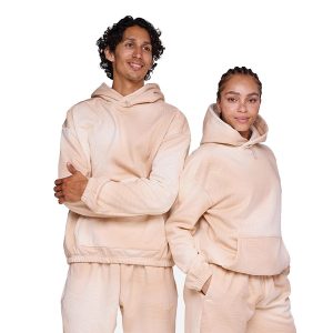 Áo Hoodie Unisex Hoka Essential Print 1158070-BGCL Màu Hồng Size L - Duy Hoang