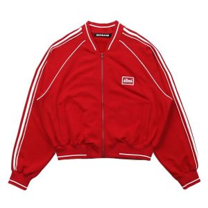Áo Khoác Badblood Billy Jersey Windbreaker W-JKT24 025 Màu Đỏ Size S - Duy Hoang