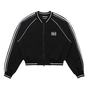 Áo Khoác Badblood Billy Jersey Windbreaker W-JKT24 027 Màu Đen Size S - Duy Hoang
