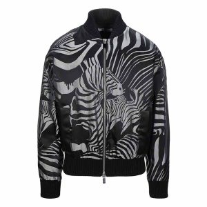Áo Khoác Just Cavalli Bombers Màu Đen Size S - Duy Hoang