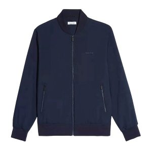 Áo Khoác Nam Calvin Klein Matte Bomber CK Jacket 40FP512 410 Màu Xanh Navy Size L - Duy Hoang