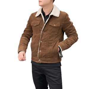 Áo Khoác Nam Guess 119RC222 BRN Màu Nâu Size S - Duy Hoang