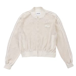 Áo Khoác Nữ Badblood W-KNT24-005 Crochet Knit MA-1 Cream Màu Kem Size S - Duy Hoang