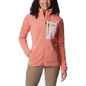 Áo Khoác Nữ Columbia W Outdoor Track Full Zip 2016012852 Màu Hồng Size XS - Duy Hoang
