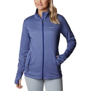 Áo Khoác Nữ Columbia W Park View™ Grid Fleece Full Zip 1959712432 Màu Xanh Blue Size L - Duy Hoang