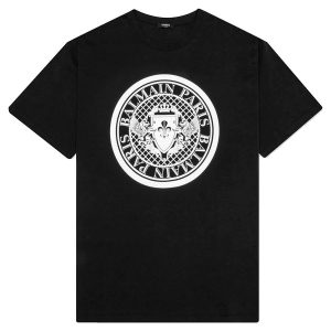 Áo Phông Nam Balmain YH1EG000BB17 EAB Màu Đen Size S - Duy Hoang