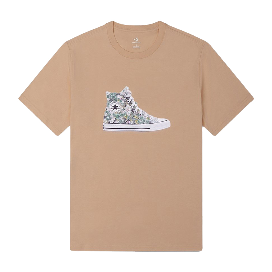 Áo Phông Converse Flower Chuck MT3072244 Màu Be - Duy Hoang
