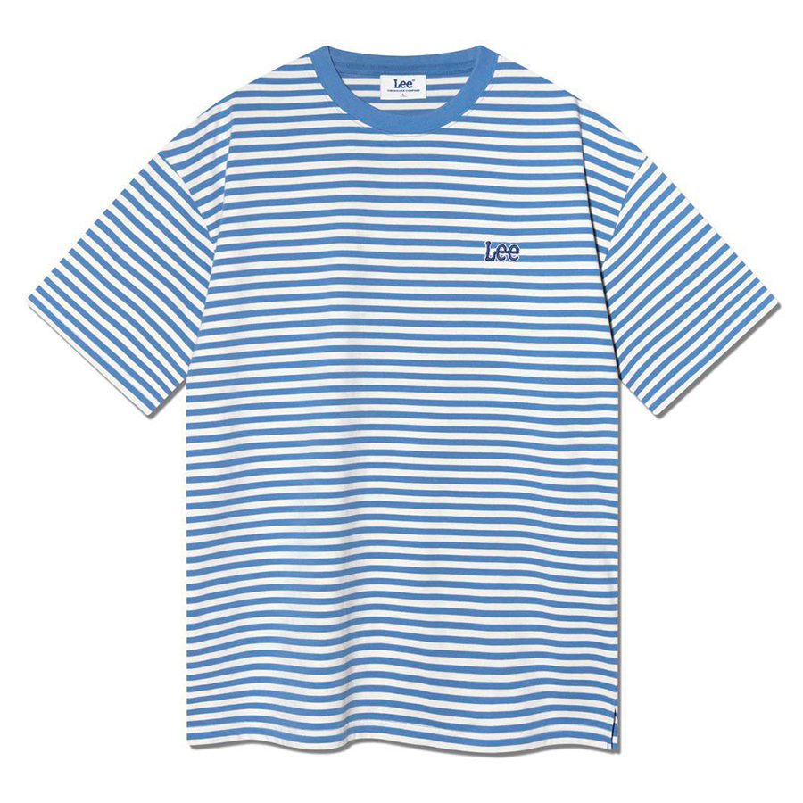 Áo Phông Lee Tshirt Kẻ Sọc Xanh Size S - Duy Hoang