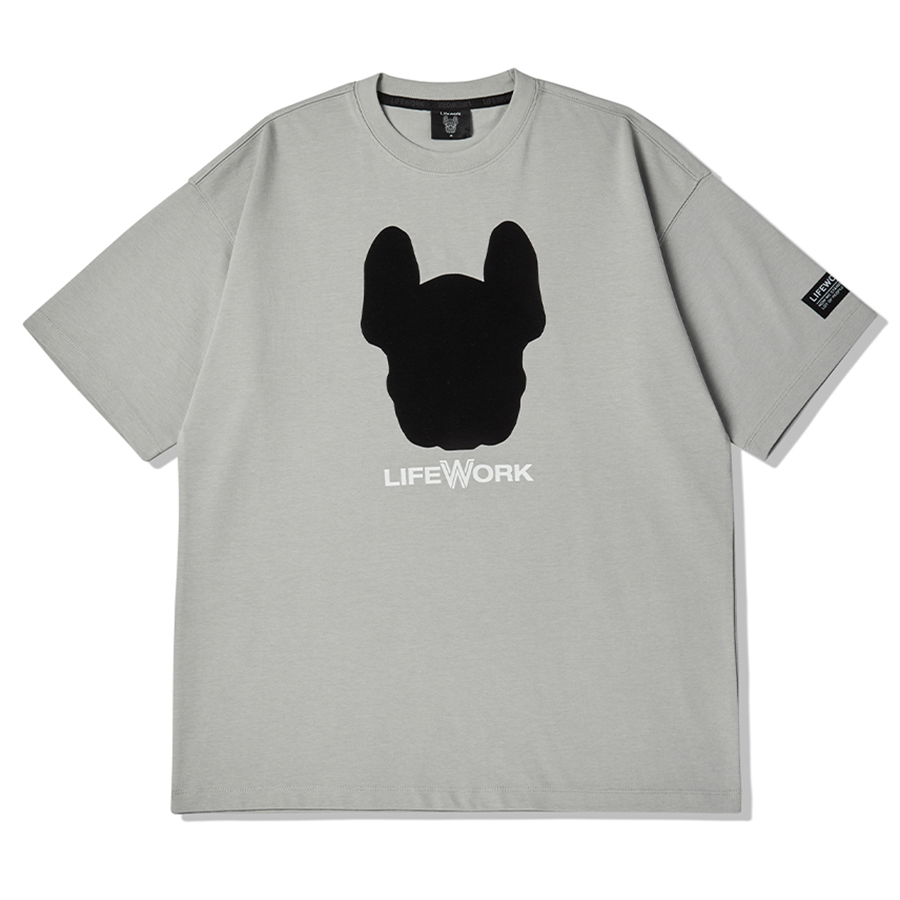 Áo Phông LifeWork Lava Bigradoc LW232TS416 Tshirt Màu Xám - Duy Hoang