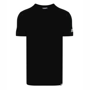 Áo Phông Nam Dsquared2 Rubberised-logo D9M205070 Tshirt Màu Đen Size XS - Duy Hoang