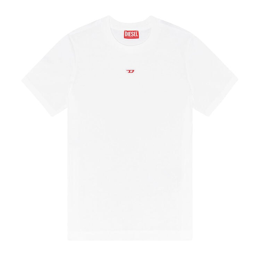 Áo Phông Nữ Diesel Tshirt With D Logo A051020AAXJ100 Màu Trắng Size XS - Duy Hoang