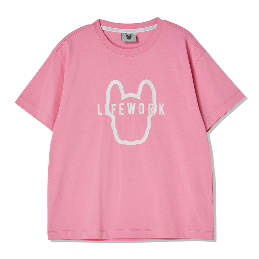 Áo Phông Nữ LifeWork Tshirt LW235TS793 Màu Hồng - Duy Hoang