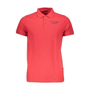 Áo Polo Nam Cavalli Class In Hình Lưng Màu Đỏ Size M - Duy Hoang