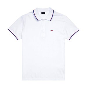 Áo Polo Nam Diesel Randy Polo Shirt Màu Trắng - Duy Hoang