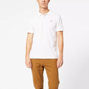 Áo Polo Nam Dockers Versatile Polo Slim Fit 861610048 Màu Trắng - Duy Hoang