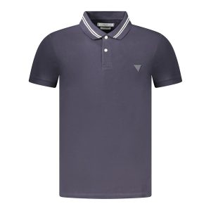 Áo Polo Nam Guess Slim Fit M5YP66J1314_BLG7V2 Màu Xanh Than Size S - Duy Hoang
