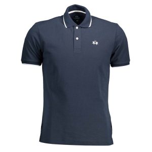 Áo Polo Nam La Martina BPMP04-PK031_BLU_07017 Màu Xanh Than Size M - Duy Hoang