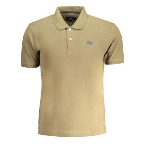 Áo Polo Nam La Martina Men's Short Sleeved BPMP01PK031_VE03197 Màu Be Size S - Duy Hoang
