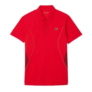 Áo Polo Nữ Lacoste Slim Fit L.12.D Ribbed Tshirt DF5377_132 Màu Xanh Green Size 34 - Duy Hoang