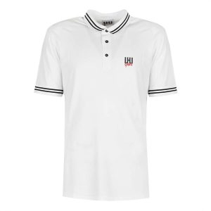 Áo Polo Nam Les Hommes LHU Gang Polo Shirt UIT501 Màu Trắng Size S - Duy Hoang