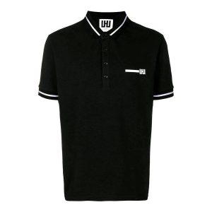 Áo Polo Nam Les Hommes Polo Shirt URG830P Màu Đen Size S - Duy Hoang