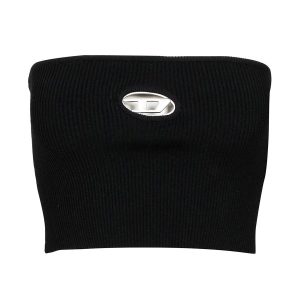 Áo Quây Nữ Diesel Top M-Clarksvillex Black A13019 0DLAX 129 Màu Đen Size S - Duy Hoang