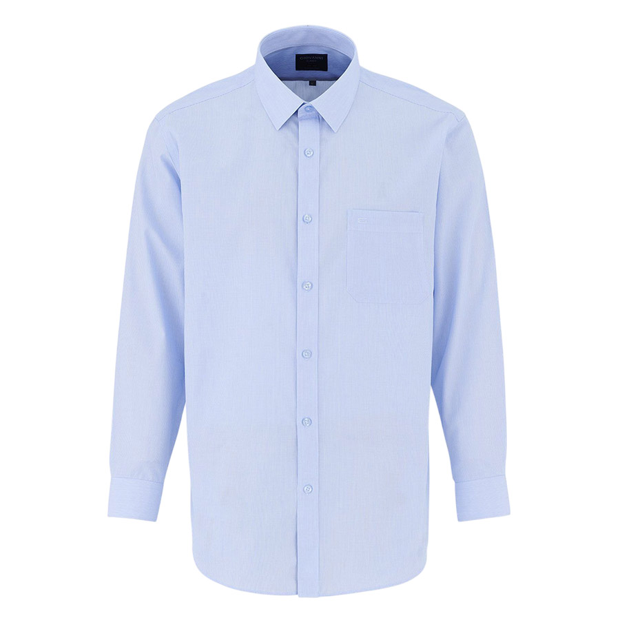 Áo Sơ Mi Dài Tay Nam Giovanni GLS0299-1LB Màu Xanh Nhạt Size L - Duy Hoang